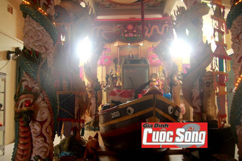 Ngôi mộ Ông Đạo Gò Mối hiện nay, ở trong Phước An Thiền.