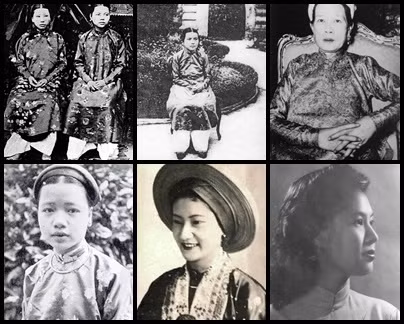 Bắt đầu từ thời Minh Mạng, triều Nguyễn chia cung tần mỹ nữ thành 9 bậc, gồm: Nhất giai phi, Nhị giai phi, Tam giai nhân, Tứ giai nhân, Ngũ tiếp dư, Lục tiếp dư, Thất giai quý nhân, Bát giai mỹ nhân, Cửu giai tài nhân.