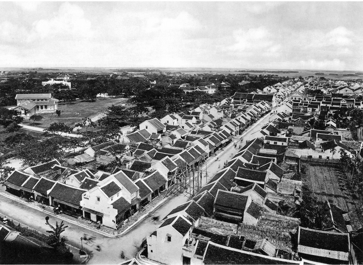 Toàn cảnh trung tâm thành phố Nam Định.