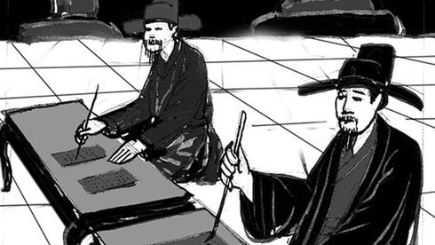 Sách Đại Việt sử ký viết: "15 tuổi, Ích Tắc thông minh hơn người, làu thông kinh sử và các thuật, vẫn có ý tranh đoạt ngôi trưởng đích. Ích Tắc từng gửi thư riêng cho khách buôn ở Vân Đồn xin quân Nguyên xuống Nam". Bởi lòng tham ấy, trong lần quân Nguyên Mông đánh chiếm nước Đại Việt lần hai, Chiêu Quốc Vương Trần Ích Tắc đã đem gia thuộc đầu hàng để được làm vua. Người Nguyên sau đó đưa ông về Trung Quốc và phong là An Nam Quốc Vương.