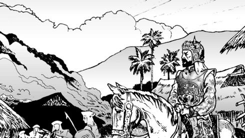 Theo Đại Việt sử ký toàn thư, Trần Ích Tắc (1254-1329) là hoàng tử thứ năm, con vua Trần Thái Tông. Ông là em cùng cha khác mẹ với Trần Thánh Tông. Ích Tắc được đánh giá là "thông minh hiếu học, thông hiểu lịch sử, lục nghệ, văn chương nhất đời". Ông cũng có nhiều tài lẻ như đá cầu, đánh cờ...