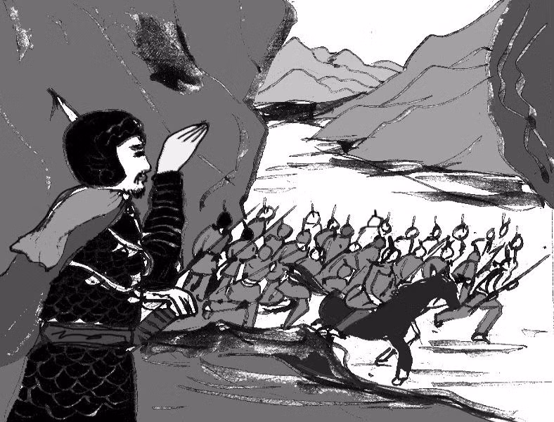 Năm 1443, triều đình phong Lê Khôi là Nhập nội Thiếu úy, sai đi Trấn thủ Nghệ An. Ngay từ khi đặt chân tới xứ Nghệ, ông đã được nhân dân nơi đây chào đón. Sử sách chép rằng: “Sĩ phu và dân chúng vùng này đứng chật hai bên đường chào đón, đưa hai tay lên ngang trán mừng reo và nói rằng: Chúng tôi mong ông đã lâu, sao nay trời mới giáng phúc ban ơn cho chúng tôi”.