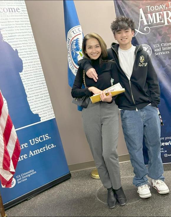 Kim Hien hiem hoi cho con trai len song-Hinh-2