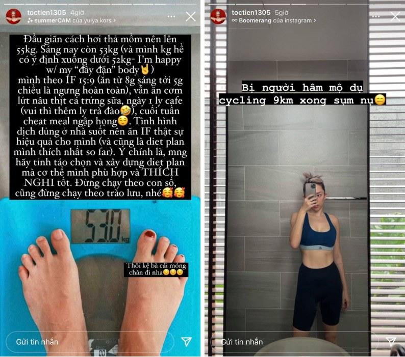 Can nang sao Viet mua gian cach: Nguoi sut 2 ki, nguoi tang 5 kg-Hinh-4