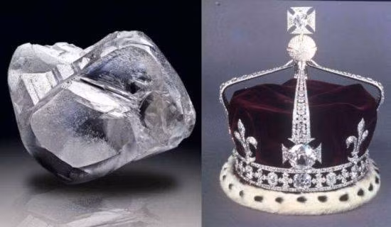Với trọng lượng 105,6 carat, Koh-i-Noor từng là viên kim cương lớn nhất thế giới nhưng lại khiến nhiều ông vua mất ngai vàng khi đeo nó. Theo ước tính, viên Koh-i-Noor này có giá từ 10 đến 20 tỉ USD và hiện đang “ngự” trên vương miện của Nữ hoàng Elizabeth.