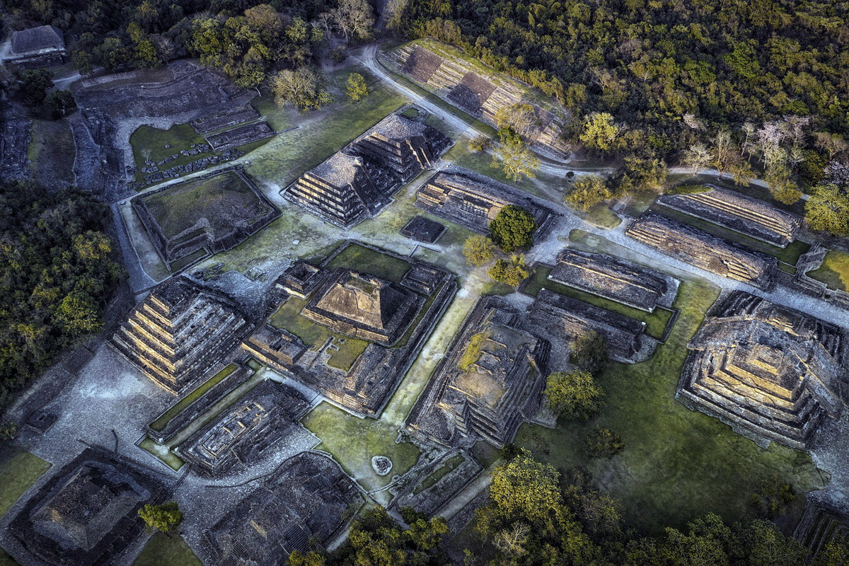 Vào năm 1992, kim tự tháp Niches và thành phố cổ El Tajin đã được UNESCO công nhận là Di sản văn hóa thế giới. Ảnh: Pyramidomania.