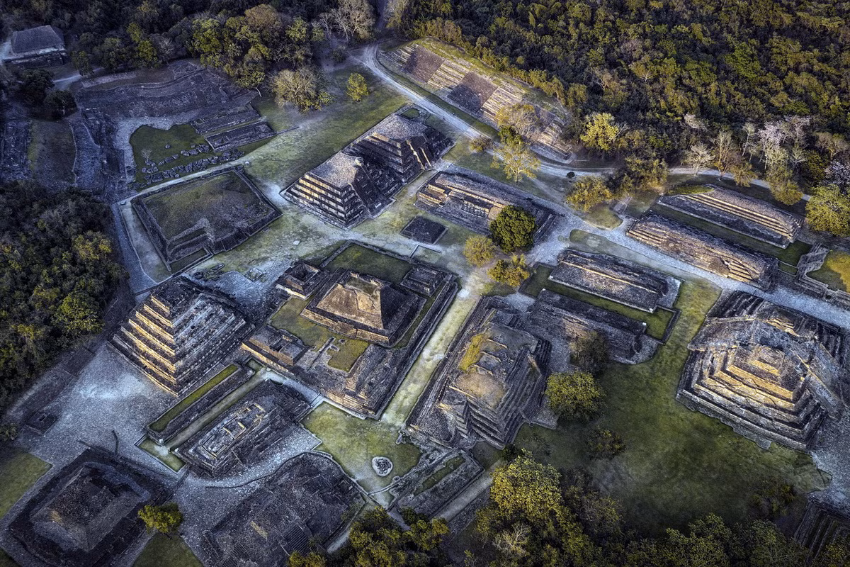 Vào năm 1992, kim tự tháp Niches và thành phố cổ El Tajin đã được UNESCO công nhận là Di sản văn hóa thế giới. Ảnh: Pyramidomania.