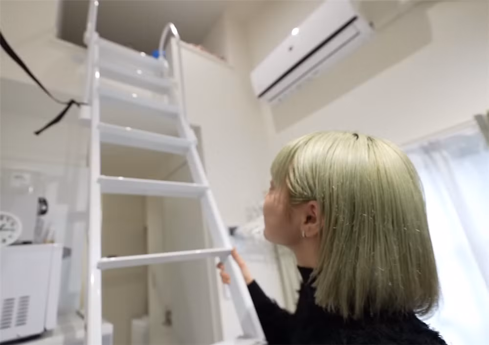 Co gai song 2 nam trong can nha 7m2, sap xep kheo bat ngo-Hinh-3