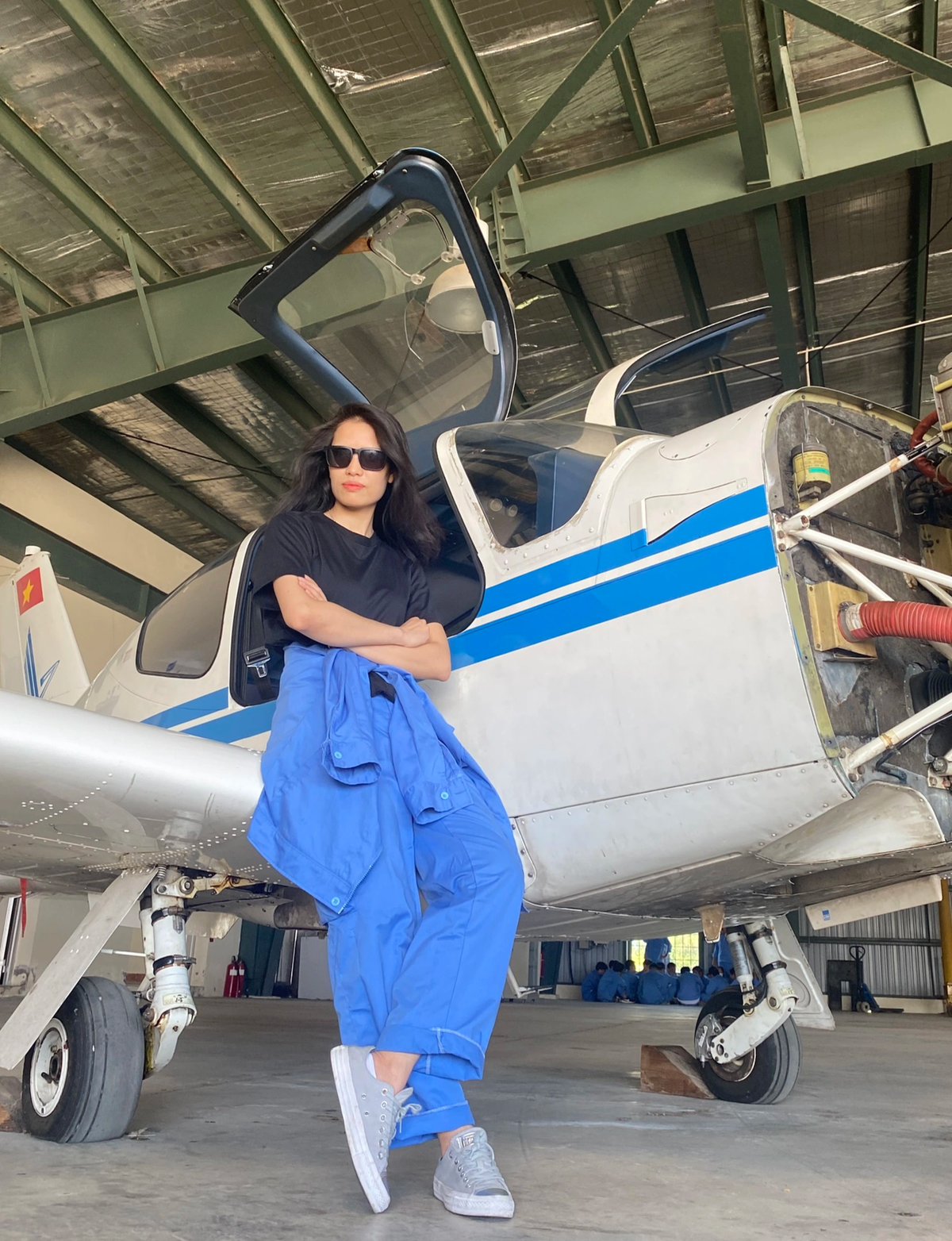 Nu sinh lap ky tich hon 40 nam co mot tai Hoc vien Hang khong-Hinh-2