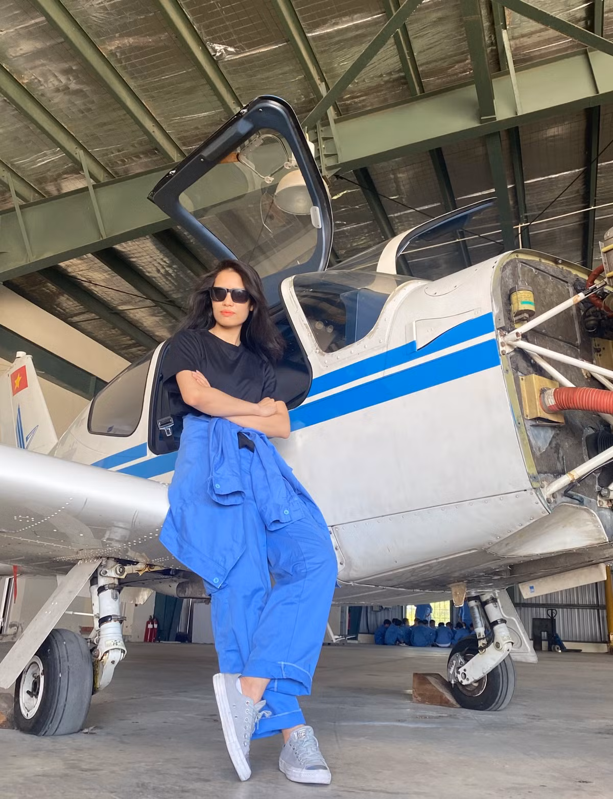 Nu sinh lap ky tich hon 40 nam co mot tai Hoc vien Hang khong-Hinh-2