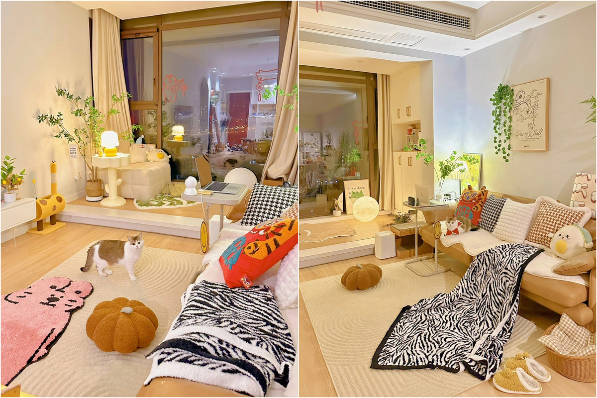 Không gian sống ấm cúng bên trong căn hộ 47m2 của cô gái trẻ Khong gian song am cung ben trong can ho 47m2 cua co gai tre