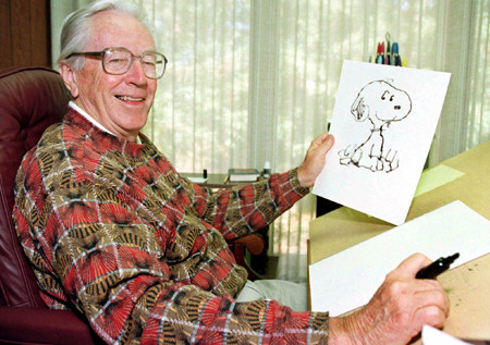 Ngày 14/12/1999, họa sĩ vẽ tranh biếm họa Charles Schultz tuyên bố nghỉ hưu sau 50 năm vẽ truyện tranh Peanuts, đồng thời khẳng định không “truyền nghề” cho ai. Ngày 12/02/2000, ông ra đi vì ung thư ruột kết, chỉ một ngày trước khi tập Peanuts cuối cùng ra mắt.