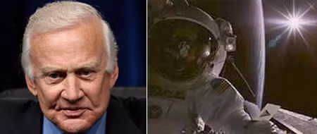 Bức xạ vũ trụ rất có hại cho mắt người, thậm chí còn khiến bạn nhìn thấy những chùm ánh sáng nhấp nháy không có thực.