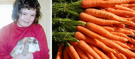 Gizmo đích thực là một con thỏ với đôi tai màu nâu rất đáng yêu và là vật cưng của cô bé mắc chứng tự kỷ Kerry Anderton.