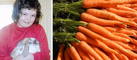 Gizmo đích thực là một con thỏ với đôi tai màu nâu rất đáng yêu và là vật cưng của cô bé mắc chứng tự kỷ Kerry Anderton.