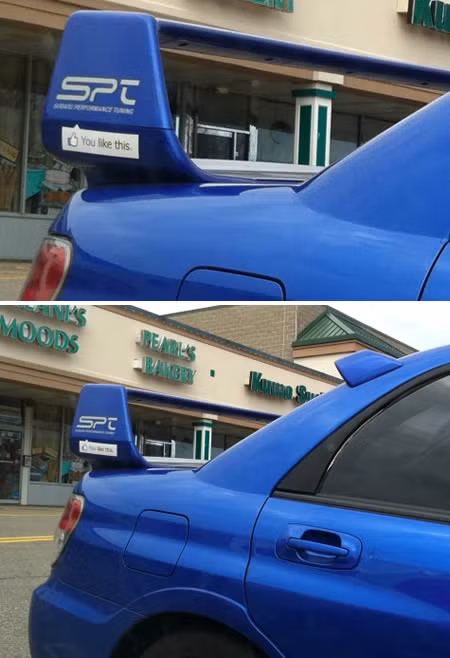 Ô tô cũng không “thoát” được trào lưu Facebook đang rất thịnh hành.