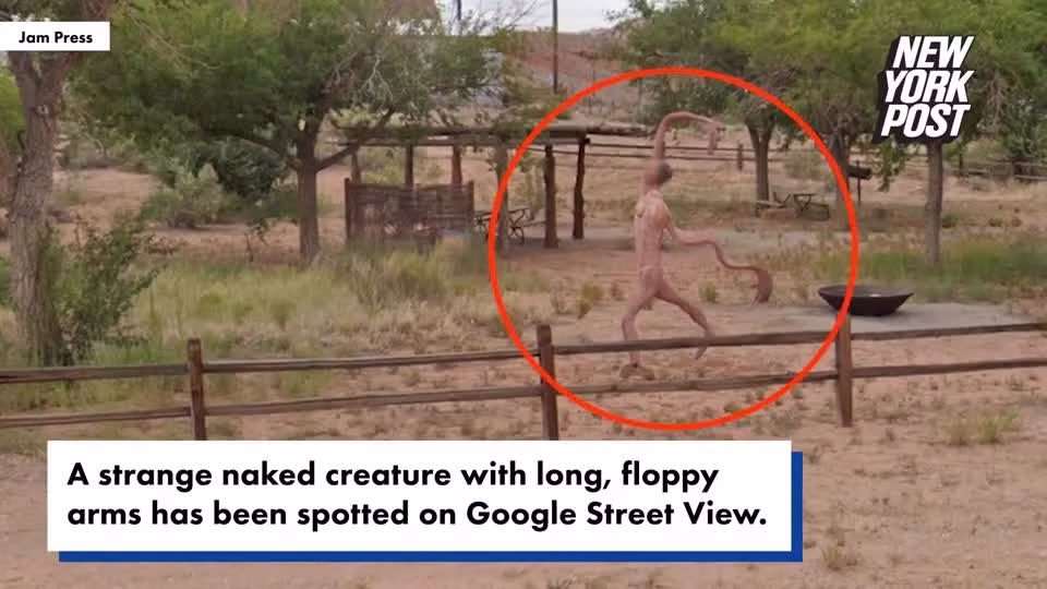 Su that dang sau loat hinh anh ky quai duoc Google Street View ghi lai