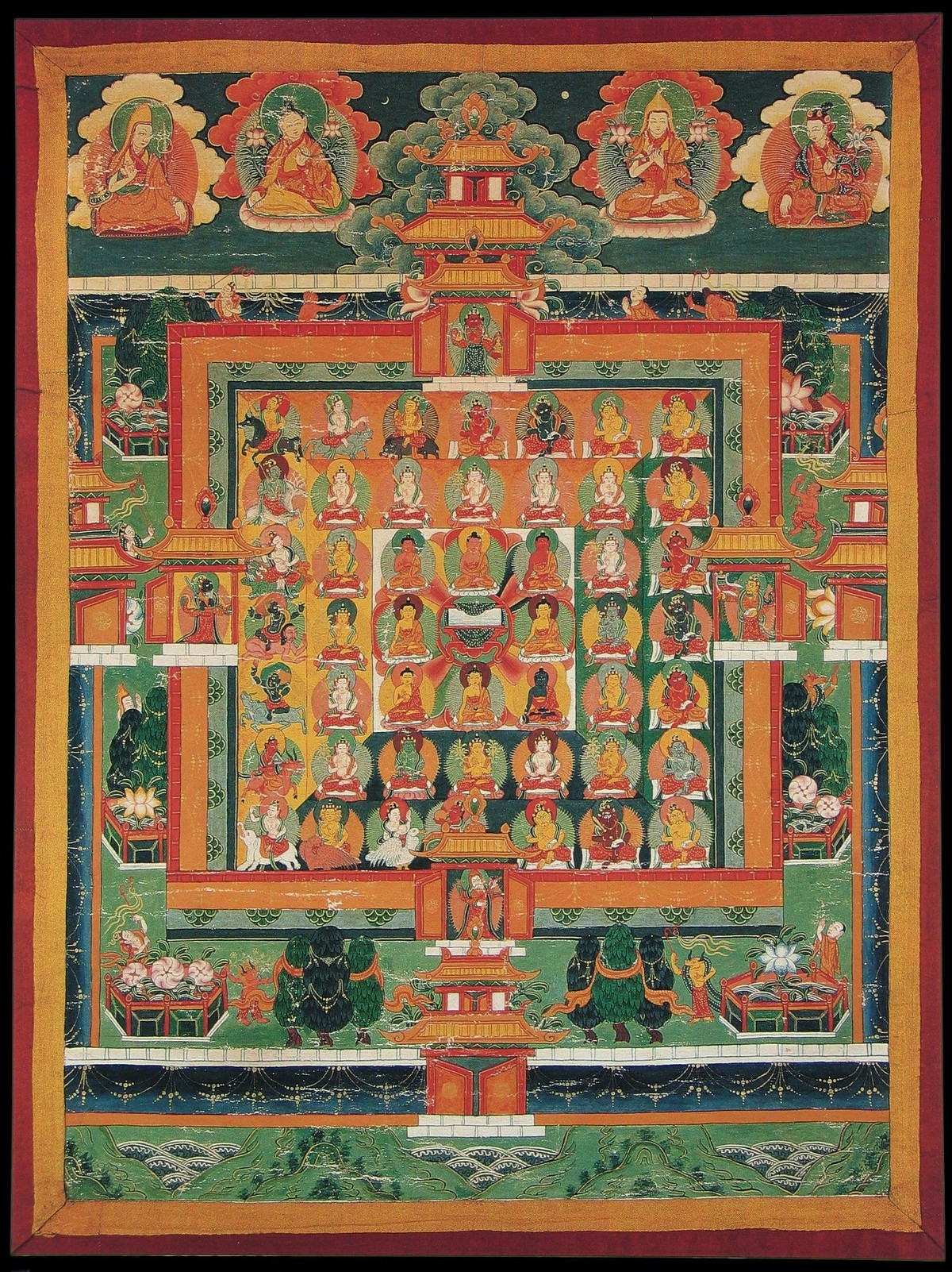  Khả năng giải thoát trong mỗi giai đoạn Bardo. Mỗi giai đoạn trong Bardo Thodol đều mang lại cơ hội để đạt giải thoát và thoát khỏi vòng luân hồi. Điều này phụ thuộc vào khả năng của linh hồn nhận ra các ánh sáng và hình ảnh là biểu tượng của tâm thức mình. Ảnh: Pinterest.