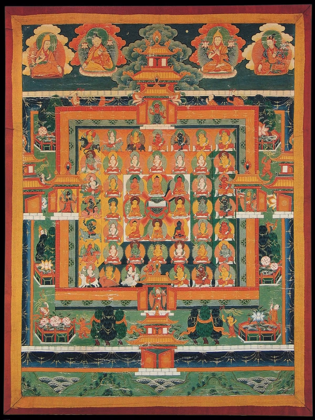  Khả năng giải thoát trong mỗi giai đoạn Bardo. Mỗi giai đoạn trong Bardo Thodol đều mang lại cơ hội để đạt giải thoát và thoát khỏi vòng luân hồi. Điều này phụ thuộc vào khả năng của linh hồn nhận ra các ánh sáng và hình ảnh là biểu tượng của tâm thức mình. Ảnh: Pinterest.