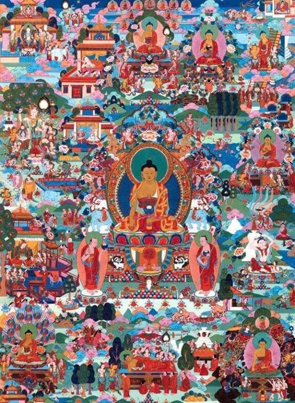 Vì vậy, người Tây Tạng chuẩn bị kỹ càng cho cái chết, coi đó là cơ hội quý báu để thoát khỏi luân hồi và đạt đến trạng thái giác ngộ. Ảnh: Pinterest.