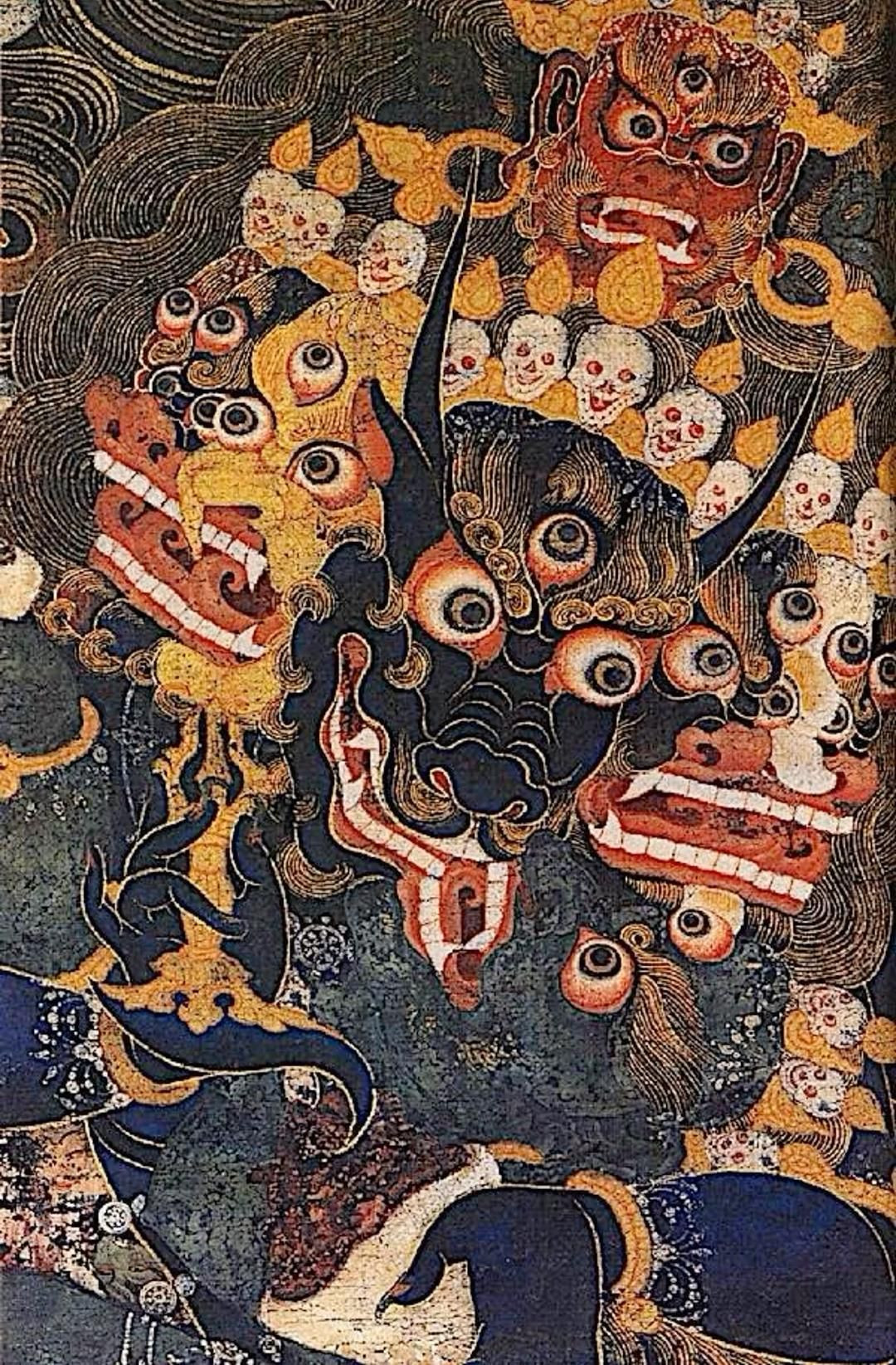  Cái chết là một cơ hội cho sự giác ngộ. Theo Bardo Thodol, cái chết là cơ hội lớn để giải thoát, vì khi đó ý thức trở nên tách biệt với thân xác và dễ nhận ra bản chất thật của tâm thức. Ảnh: Pinterest.