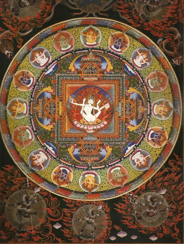 Linh hồn có thể cảm nhận ánh sáng rõ ràng, tượng trưng cho bản chất thực sự của tâm thức, và nếu có thể nhận diện và kết hợp với ánh sáng này, linh hồn có thể đạt giác ngộ. Ảnh: Pinterest.