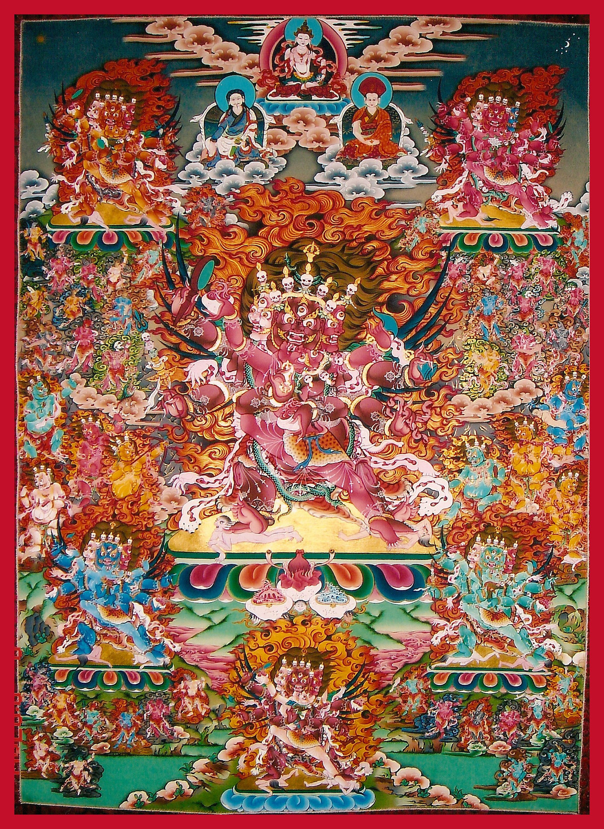 Bardo Thodol xem cái chết là một phần tự nhiên và quan trọng của hành trình tâm linh, mở ra những cơ hội quý báu để giải thoát khỏi vòng sinh tử và đạt giác ngộ. Ảnh: Pinterest.