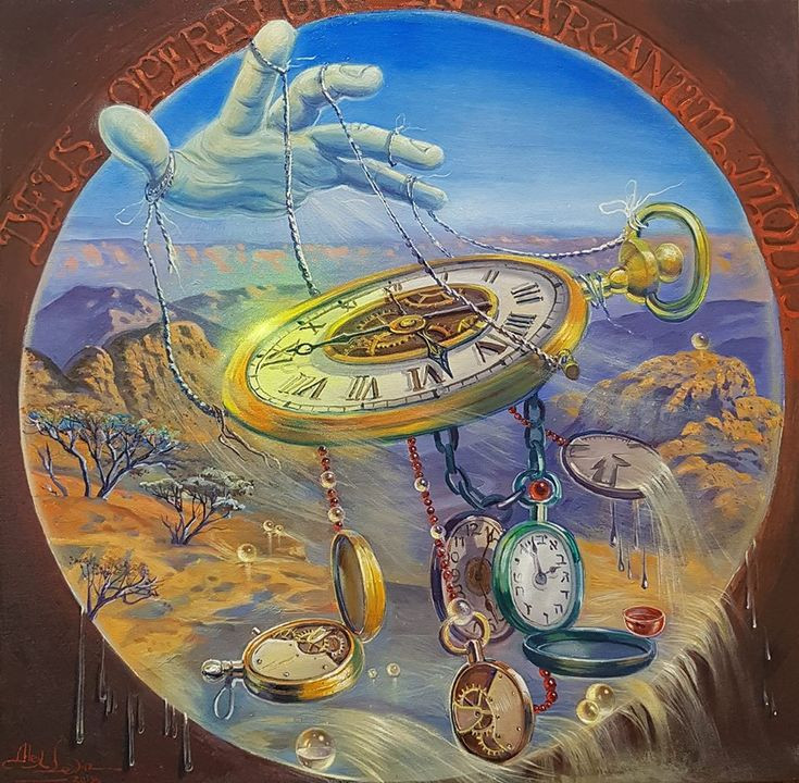  Thời gian chỉ là một ảo tưởng. Triết gia Immanuel Kant và một số nhà vật lý lý thuyết như Julian Barbour cho rằng thời gian chỉ là một sản phẩm của nhận thức, một công cụ do bộ não con người tạo ra để sắp xếp các sự kiện. Theo quan điểm này, thời gian không tồn tại độc lập mà là một ảo ảnh của ý thức. Ảnh: Pinterest.