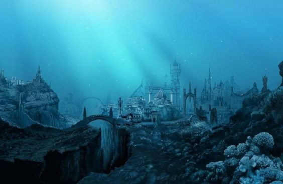  7. Giả thuyết về Bắc Đại Tây Dương. Có ý kiến cho rằng Atlantis có thể nằm ở Bắc Đại Tây Dương, gần đảo Azores, nơi một số mảnh đất có thể từng nổi trên bề mặt trước khi bị chìm do biến động địa chất. Ảnh: Pinterest.