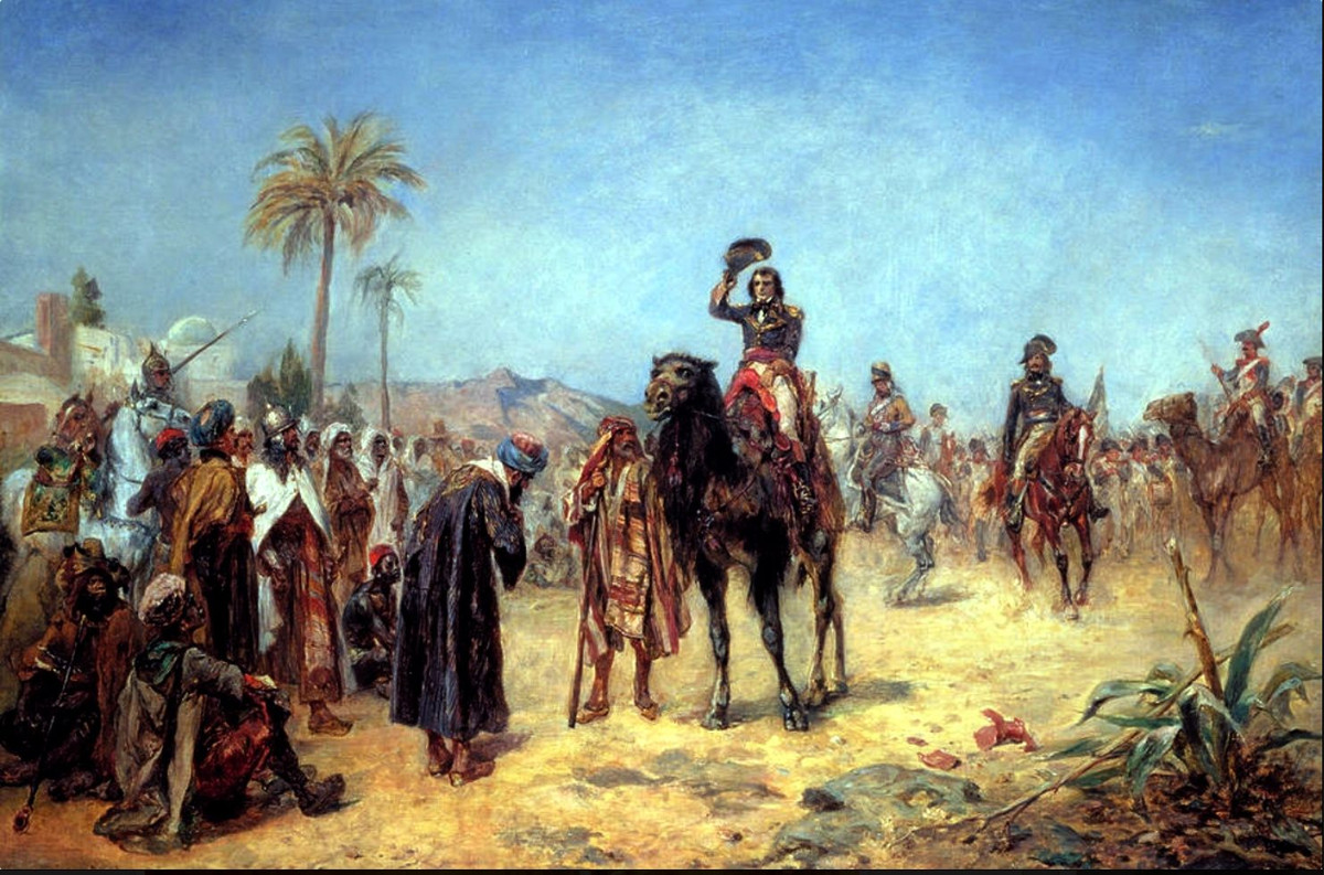  2. Kế hoạch đầy tham vọng. Ngoài chiến tranh, Napoleon muốn biến Ai Cập thành một thuộc địa kiểu mẫu của Pháp, cải cách xã hội và kinh tế theo phong cách châu Âu. Ảnh: Pinterest.