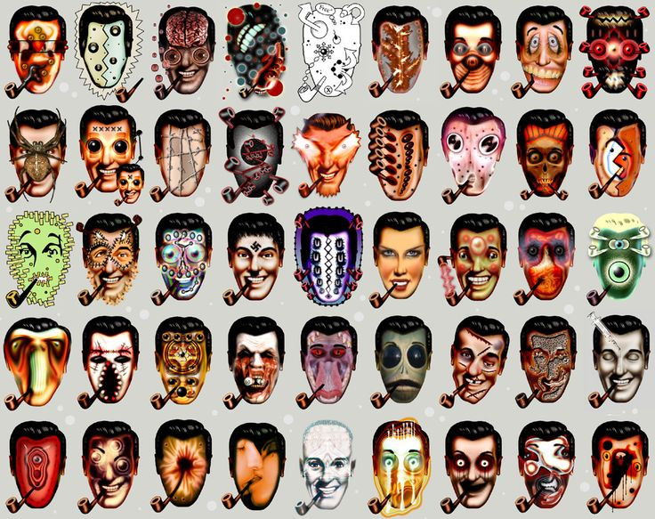  8. Church of the SubGenius (Giáo hội SubGenius). Một tôn giáo châm biếm được sáng lập vào thập niên 1950, kết hợp những yếu tố huyền bí, khoa học viễn tưởng và châm biếm văn hóa đại chúng. Tín đồ của giáo phái này tôn sùng một người hư cấu tên là J.R. "Bob" Dobbs. Ảnh: Pinterest.