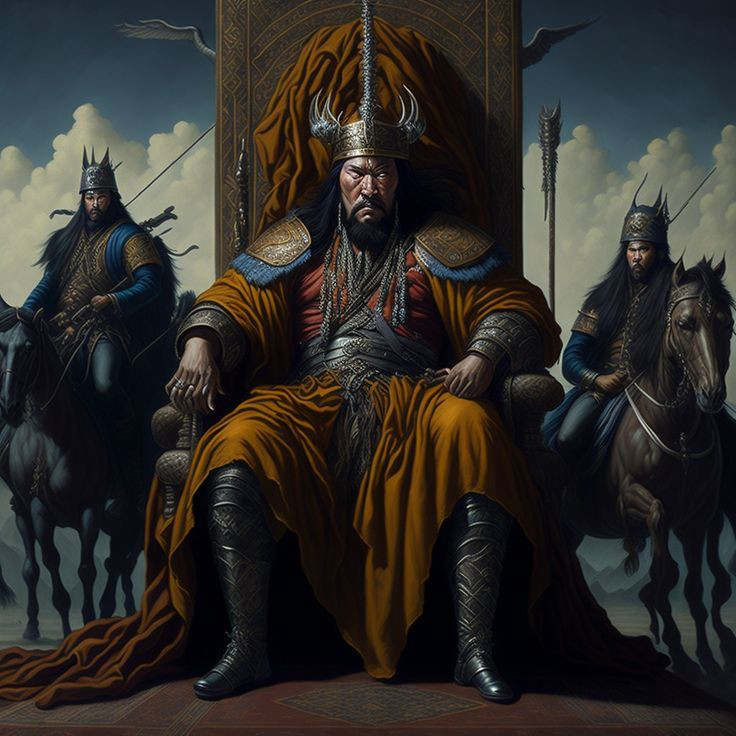  8. Xây dựng mạng lưới thương mại lớn và bảo vệ con đường Tơ Lụa. Thành Cát Tư Hãn tạo điều kiện cho thương mại và bảo vệ con đường Tơ Lụa, con đường thương mại kết nối châu Á với châu Âu. Chính sách bảo hộ của ông trên các tuyến đường thương mại quan trọng này giúp đế chế thịnh vượng và giao lưu văn hóa phát triển mạnh mẽ. Ảnh: Pinterest.