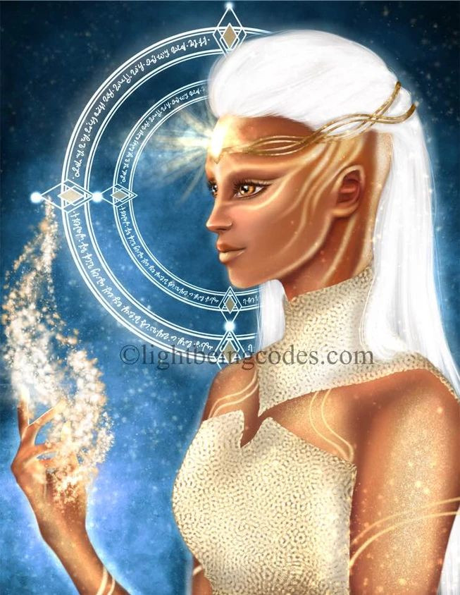 Trước người Lemurian là chủng tộc thứ nhất (các sinh thể dạng năng lượng) và chủng tộc thứ hai (người Hyperborean), những chủng tộc này đều tồn tại ở dạng vô hình hoặc nửa vật chất. Người Lemurian là chủng tộc đầu tiên có hình thái vật chất rõ ràng hơn. Ảnh: Pinterest.