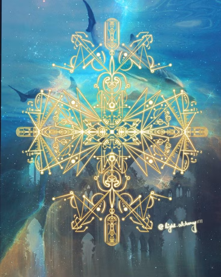 Tuy nhiên, ở người Lemurian, sinh sản đã trở thành quá trình tự nhiên giữa hai giới, một phần của quá trình tiến hóa từ trạng thái năng lượng sang trạng thái vật chất. Ảnh: Pinterest.