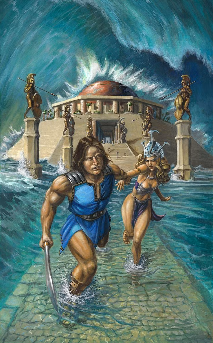 Họ có tri thức về các lực lượng vũ trụ và sự kết nối với các thực thể thiên nhiên, nhưng vẫn thiếu ý thức phân biệt và sự hiểu biết phức tạp về đạo đức và tư duy phản biện như con người hiện đại. Ảnh: Pinterest.