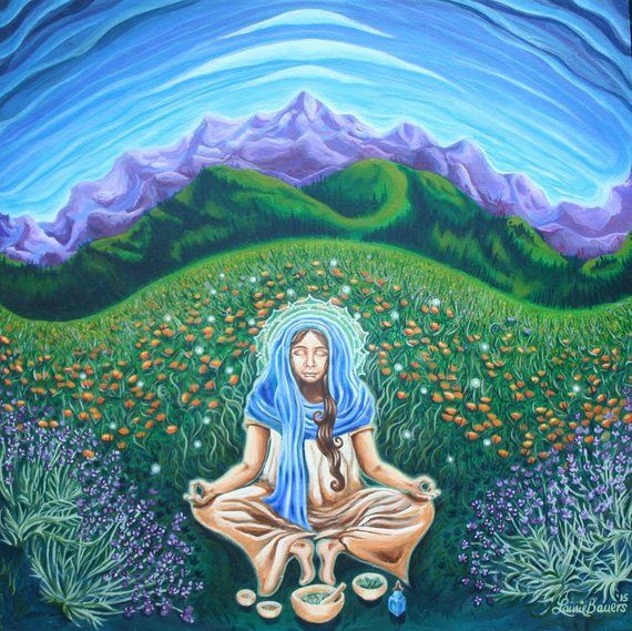  7. Ý nghĩa biểu tượng và tinh thần của Lemuria trong Thuyết Thần Triết. Với Blavatsky, người Lemurian không chỉ là một chủng tộc tiền sử, mà còn là một biểu tượng cho sự phát triển tinh thần và sự kết nối của loài người với tự nhiên và vũ trụ. Ảnh: Pinterest.