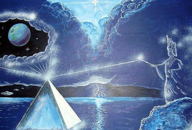  1. Chu kỳ tiến hóa của loài người và chủng tộc Lemurian. Theo Blavatsky, nhân loại phát triển qua bảy chủng tộc căn bản, mỗi chủng tộc là một giai đoạn trong quá trình tiến hóa về thể chất và tinh thần của loài người. Người Lemurian đại diện cho chủng tộc thứ ba và có đặc điểm rất khác so với nhân loại ngày nay. Ảnh: Pinterest.