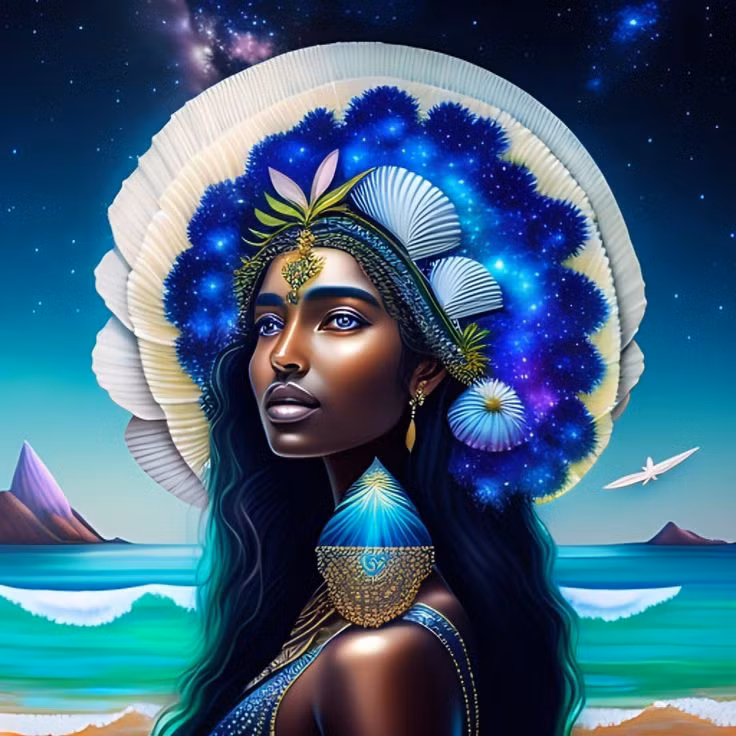  4. Sự tiến bộ trong tinh thần và vật chất. Người Lemurian, theo Blavatsky, sống một cuộc sống hòa hợp với thiên nhiên và không có tham vọng hay mong muốn về của cải hay quyền lực. Ảnh: Pinterest.