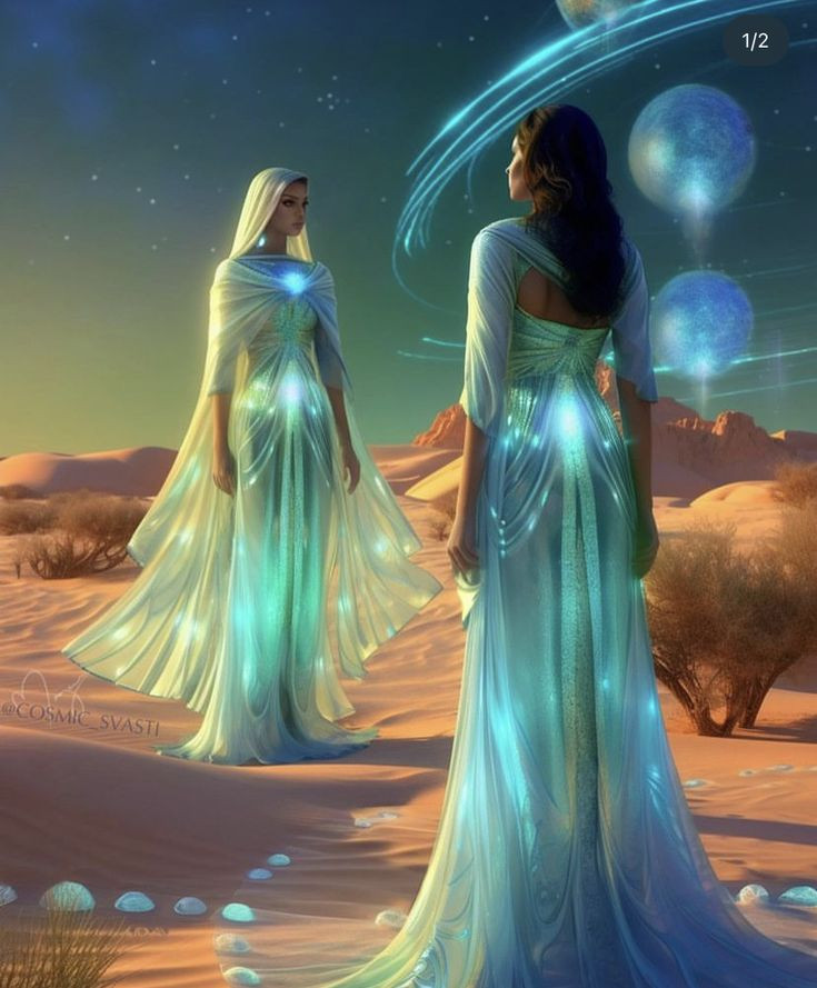  6. Di sản tinh thần của tộc người Lemurian. Blavatsky tin rằng một phần tinh thần của người Lemurian vẫn còn tồn tại trong nhân loại hiện nay, có thể được cảm nhận hoặc kết nối thông qua thiền định, yoga, và các phương pháp tâm linh. Ảnh: Pinterest.