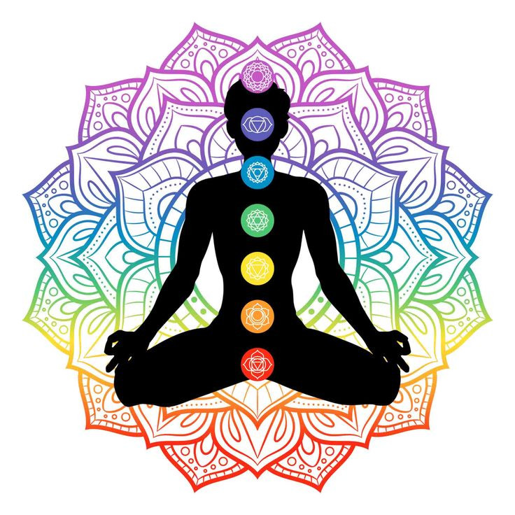  6. Ảnh hưởng đến cơ thể vật lý. Các chakra được cho là kết nối với các tuyến nội tiết và các cơ quan chính trong cơ thể, ảnh hưởng đến sức khỏe tổng thể. Ảnh: Pinterest.