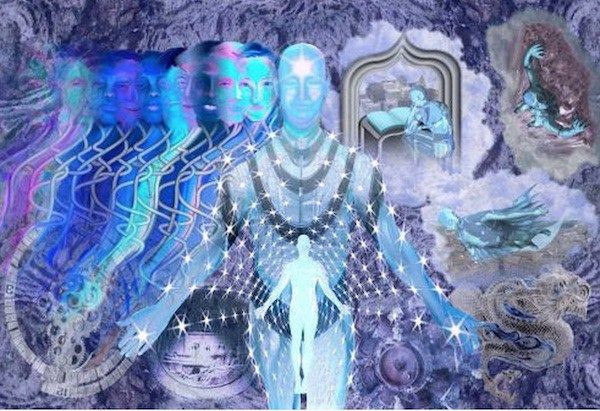  Đạo giáo và tín ngưỡng dân gian Trung Hoa. Luân hồi theo quan niệm truyền thống Trung Hoa được diễn giải dưới dạng vòng sinh tử, nơi linh hồn tái sinh thành người, động vật, hoặc ma quỷ dựa trên hành động của kiếp trước. Ảnh: Pinterest.