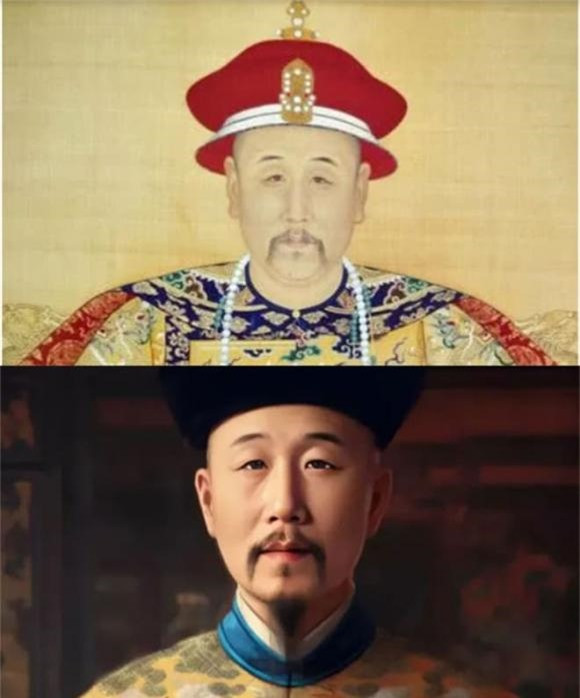  9. Ung Chính: Ung Chính hay còn gọi là Thanh Thế Tông (1678 - 1735) là vị hoàng đế thứ năm của nhà Thanh. Theo mô tả trong sử sách, Ung Chính là một vị hoàng đế siêng năng, cần kiệm. Trong 13 năm làm vua của mình, ông đã thực sự thực hiện chế độ cần cù sớm tối, không hề lơ là một chút nào. Các chính sách của ông đã mở đường cho sự thịnh trị gần 150 năm tiếp theo của Đại Thanh. AI vẽ lại chân dung của hoàng đế Ung Chính là một vị vua có khuôn mặt hiền từ, đôi tai dài và gầy hơn một chút so với tranh vẽ của triều đình xưa.