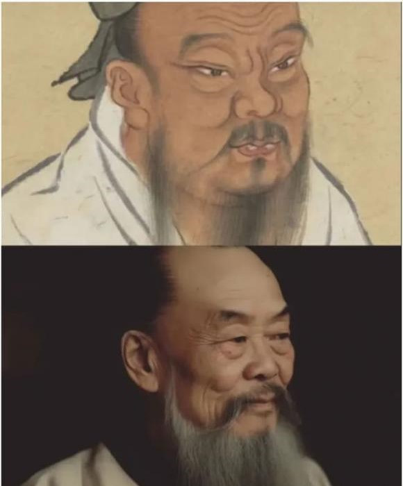  3. Khổng Tử: Khổng Tử là nhà giáo, nhà triết học và nhà lý luận chính trị nổi tiếng nhất Trung Quốc, người có những ý tưởng đã ảnh hưởng sâu sắc đến nền văn minh của Trung Quốc và các nước Đông Á khác. Với mô tả về Khổng Tử, AI đã vẽ ông là một người có vẻ ngoài hiền từ, toát lên đầy vẻ trí tuệ của một triết gia lỗi lạc. 