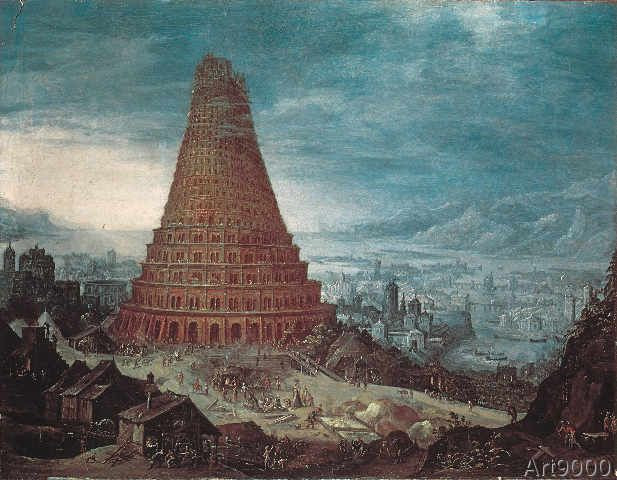 Sự "phân tán" của nhân loại sau đó phản ánh thực tế về việc con người di cư và hình thành các cộng đồng riêng biệt. Đây có thể được coi là một câu chuyện mang tính nhân loại học về cách xã hội tiến hóa và phân tách. Ảnh: Pinterest.