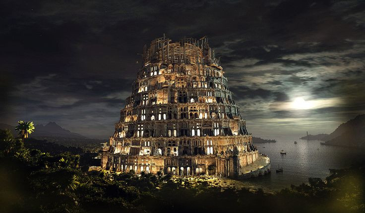  4. Giả thuyết thần thoại phổ quát. Theo giả thuyết này, câu chuyện Tháp Babel có nét tương đồng với các truyền thuyết về "sự chia rẽ" hoặc "hình phạt" trong các nền văn hóa khác. Ảnh: Pinterest.