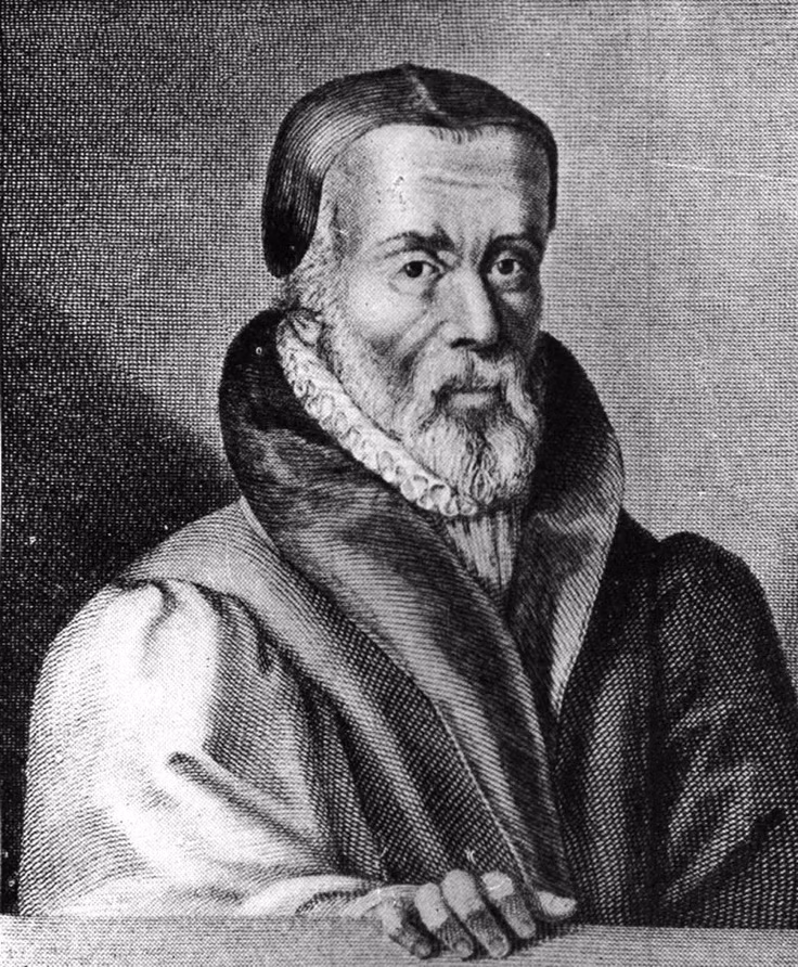  William Tyndale (1494–1536). Mặc dù Tyndale nổi tiếng hơn với vai trò là một dịch giả Kinh Thánh sang tiếng Anh, ông cũng bị buộc tội vì quan điểm khoa học và tôn giáo trái với Giáo hội. Ông bị bắt giữ, bóp cổ đến chết và thiêu sống. Ảnh: Pinterest.