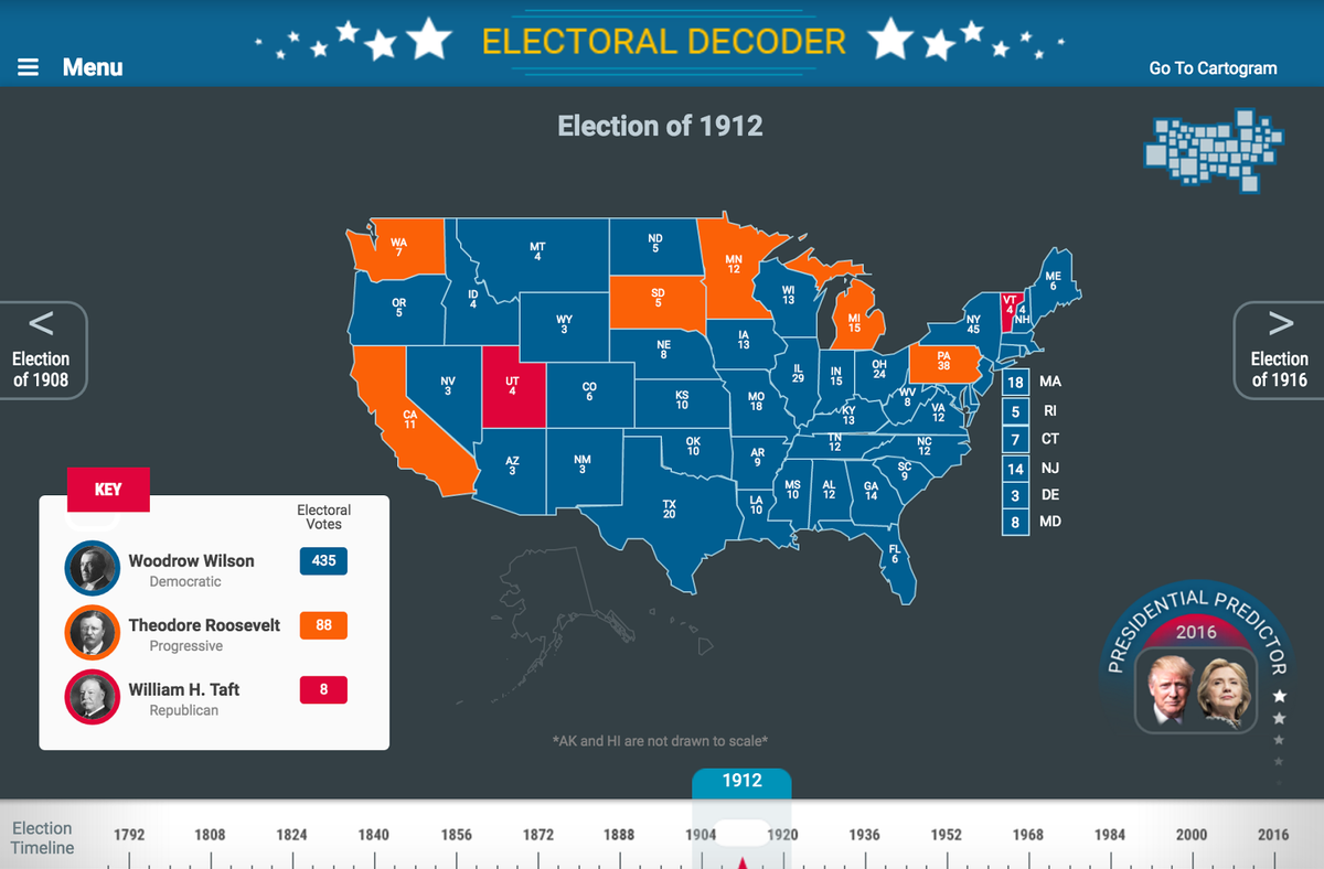  6. Cuộc bầu cử tranh cãi gay gắt nhất hiện đại: Năm 2000. Cuộc bầu cử giữa George W. Bush và Al Gore năm 2000 là một trong những cuộc bầu cử gây tranh cãi nhất lịch sử hiện đại, đặc biệt là về phiếu bầu ở bang Florida. Cuộc kiểm phiếu lại bị dừng bởi Tòa án Tối cao, và Bush giành chiến thắng chỉ với khoảng cách rất nhỏ trong phiếu đại cử tri. Ảnh: Pinterest.