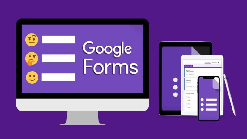  3. Thiết kế bài kiểm tra và đánh giá. Google Forms giúp giáo viên dễ dàng tạo bài kiểm tra, khảo sát và tự động chấm điểm. Quizizz hỗ trợ tạo bài kiểm tra trực tuyến với hình ảnh và âm thanh, cho phép học sinh làm bài trên điện thoại hoặc máy tính. Ảnh: Pinterest.
