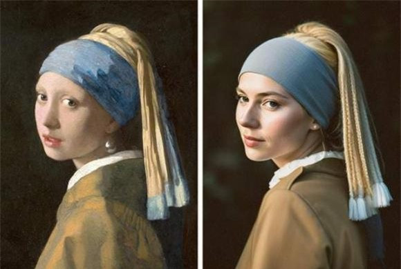 4. Cô gái đeo bông tai ngọc trai