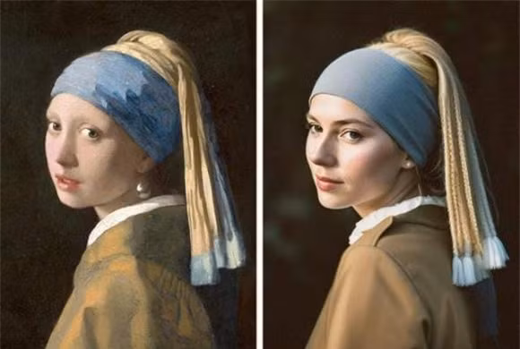 4. Cô gái đeo bông tai ngọc trai